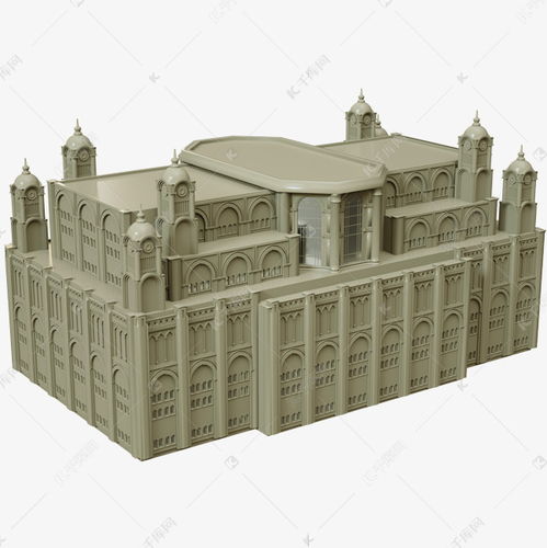 千库网免费下载中东风格建筑素材与建筑材料图片，助力创意设计